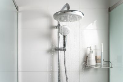 Shower Fixture Close-up